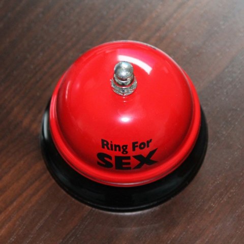 BIURKOWY DZWONEK NA SEX - CZERWONO-CZARNY BIURKOWY DZWONEK NA SEX - CZERWONO-CZARNY