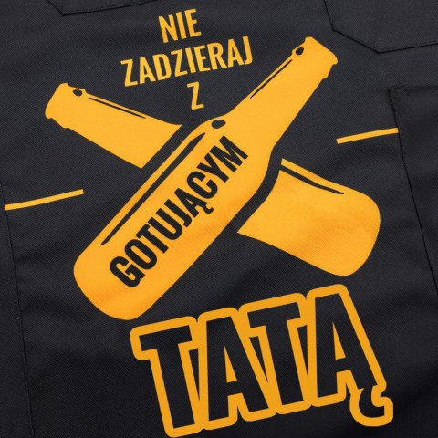 FARTUCH DLA GOTUJĄCEGO TATY - PREZENT NA DZIEŃ OJCA - URODZINY - NA GRILLA FARTUCH DLA GOTUJĄCEGO TATY - PREZENT NA DZIEŃ OJCA - URODZINY - NA GRILLA