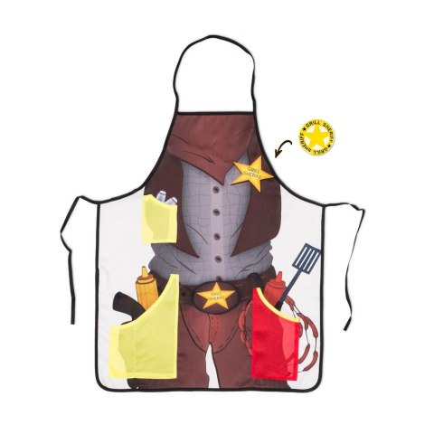 GRILL SHERIFF FARTUSZEK I OTWIERACZ DLA MĘŻCZYZNY GRILL SHERIFF FARTUSZEK I OTWIERACZ DLA MĘŻCZYZNY