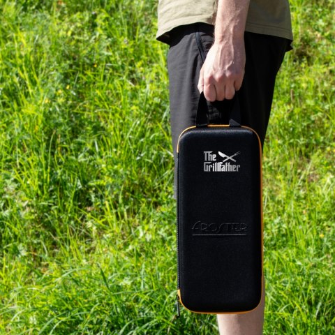 GRILLFATHER BBQ LEGEND SET - MATY I AKCESORIA GRILLOWE - PREZENT DLA TATY