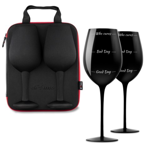 KIELISZKI DO WINA WHO CARES W ETUI PREZENT NA ŚLUB