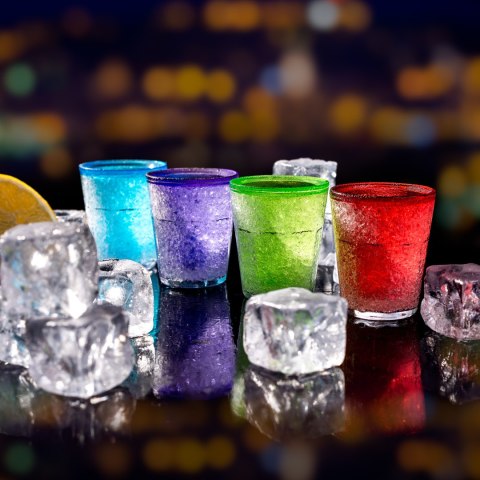 NIETOPNIEJĄCE KIELISZKI LODOWE ZESTAW KIELISZKÓW