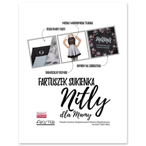 NITLY DLA MAMY FARTUSZEK NA DZIEŃ MATKI PREZENT