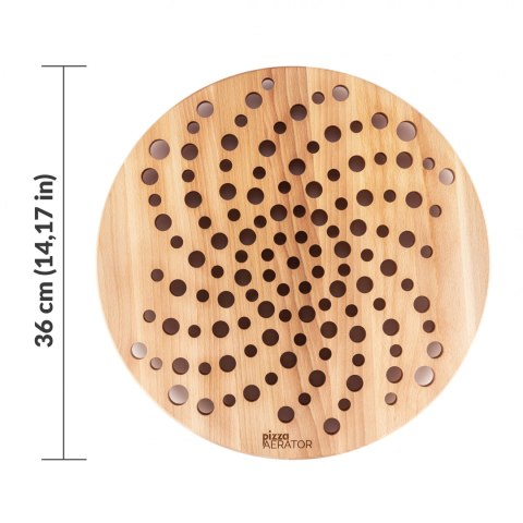 PIZZA AERATOR DESKA DO SERWOWANIA PIZZY DREWNIANA