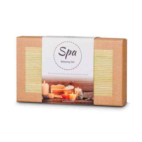 ZESTAW RELAKSACYJNY DO KĄPIELI DOMOWE SPA PREZENT ZESTAW RELAKSACYJNY DO KĄPIELI DOMOWE SPA PREZENT