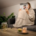 BLUZAIR KOCO BLUZA OVERSIZE KAPTUREM BEŻOWA 4W1