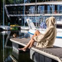 BLUZAIR KOCO BLUZA OVERSIZE KAPTUREM BEŻOWA 4W1