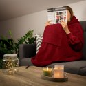 BLUZAIR KOCO BLUZA OVERSIZE Z KAPTUREM BORDOWA 4W1