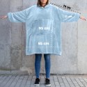 BLUZAIR KOCO BLUZA OVERSIZE Z KAPTUREM POLSKA 4W1