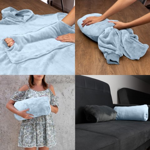 BLUZAIR KOCO BLUZA OVERSIZE Z KAPTUREM POLSKA 4W1 BLUZAIR KOCO BLUZA OVERSIZE Z KAPTUREM POLSKA 4W1