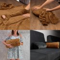 BLUZAIR KOCO BLUZA OVERSIZE Z KAPTUREM TOFFEE 4W1