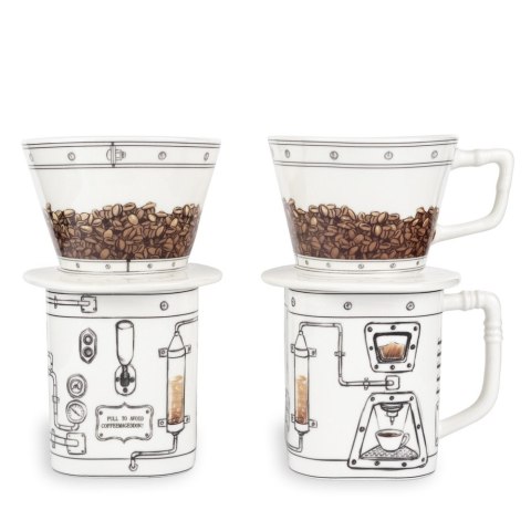 COFFEEMAGEDDON DRIPPER KUBEK CERAMICZNY KAWY DRIP COFFEEMAGEDDON DRIPPER KUBEK CERAMICZNY KAWY DRIP