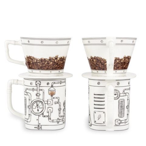 COFFEEMAGEDDON DRIPPER KUBEK CERAMICZNY KAWY DRIP COFFEEMAGEDDON DRIPPER KUBEK CERAMICZNY KAWY DRIP