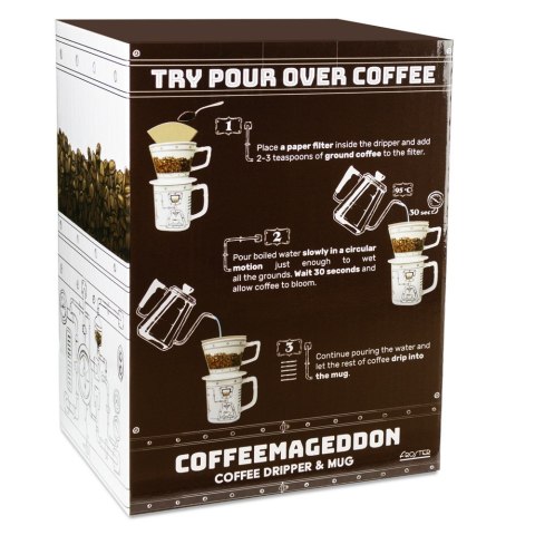 COFFEEMAGEDDON DRIPPER KUBEK CERAMICZNY KAWY DRIP COFFEEMAGEDDON DRIPPER KUBEK CERAMICZNY KAWY DRIP