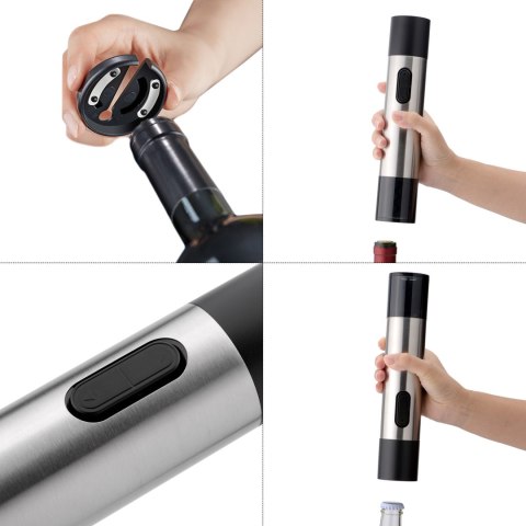 DUOTWISTER KORKOCIĄG DO WINA OTWIERACZ KAPSLI PIWA