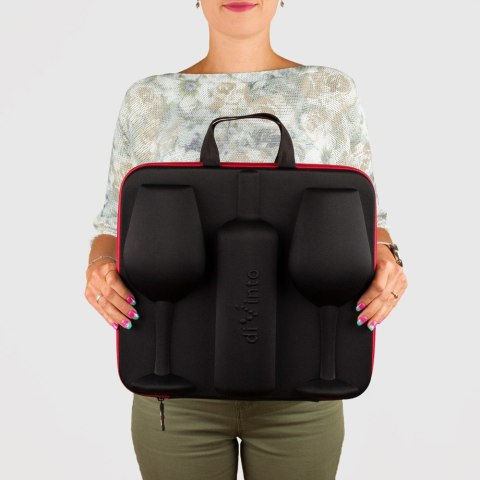 ETUI NA WINO Z KIELISZKAMI WHO CARES ROCZNICA ŚLUB ETUI NA WINO Z KIELISZKAMI WHO CARES ROCZNICA ŚLUB