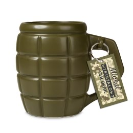 GIGANTYCZNY KUBEK GRANAT ZIELONY PREZENT DLA TATY