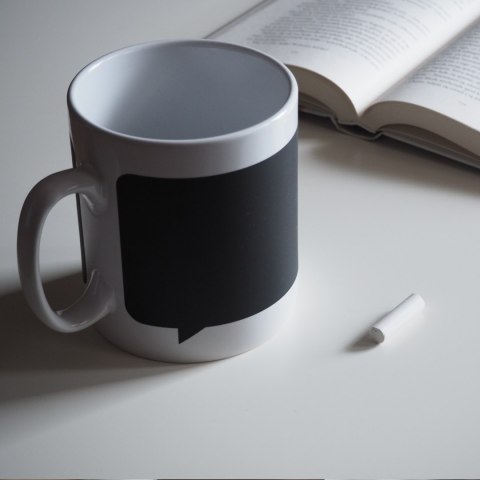 GIGANTYCZNY KUBEK TABLICA DO PISANIA DLA UCZNIA GIGANTYCZNY KUBEK TABLICA DO PISANIA DLA UCZNIA