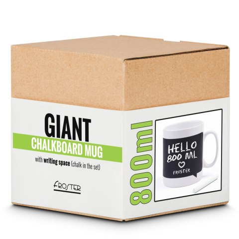 GIGANTYCZNY KUBEK TABLICA DO PISANIA DLA UCZNIA GIGANTYCZNY KUBEK TABLICA DO PISANIA DLA UCZNIA