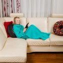 KOCYK SZLAFROK JUNIOR MIĘTOWY DLA DZIECI RĘKAWY