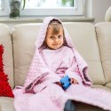 KOCYK DLA DZIECI RÓŻOWY OTULACZ DO WÓZKA FOTELIKA