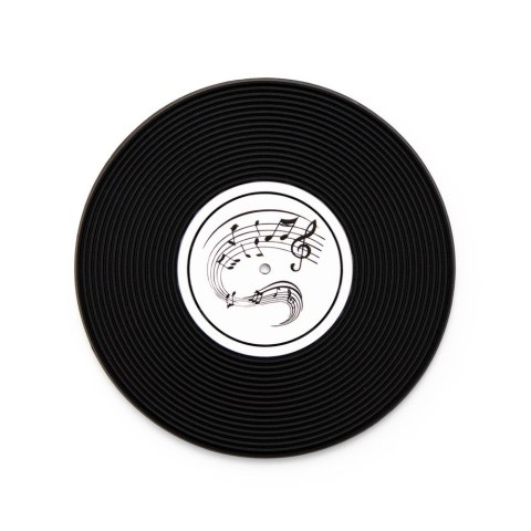 WINYLOWE PODKŁADKI - MUZYKA POD KUBEK ZESTAW 4 SZT