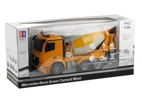 Betoniarka Mercedes Arocs Zdalnie Sterowana R/C 1:26 Double E