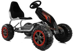 Gokart na Pedały B012 Koła EVA Czarny LEAN CARS