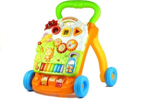 Interaktywny Chodzik Pchacz Panel Świeci Gra LEAN Toys Interaktywny Chodzik Pchacz Panel Świeci Gra LEAN Toys