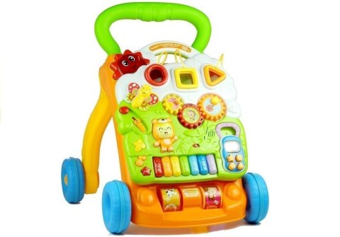 Interaktywny Chodzik Pchacz Panel Świeci Gra LEAN Toys Interaktywny Chodzik Pchacz Panel Świeci Gra LEAN Toys