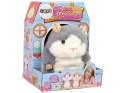 Interaktywny Gadający Chomik Szary Pluszowy Powtarzający Słowa LEAN Toys