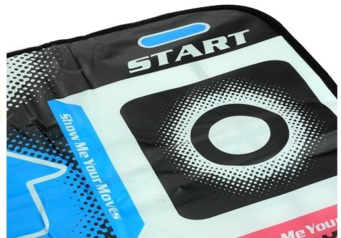 Mata Taneczna Do Tańczenia USB CD 80 cm x 90 cm LEAN Toys