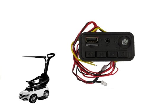 Panel muzyczny do jeździka Mercedes GLE 63 LEAN CARS