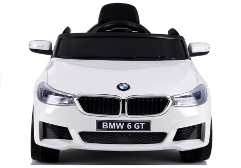 Pojazd na Akumulator BMW 6 GT Białe LEAN CARS Pojazd na Akumulator BMW 6 GT Białe LEAN CARS