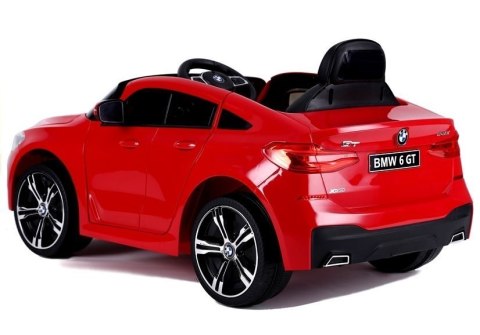 Pojazd na Akumulator BMW 6 GT Czerwone LEAN CARS Pojazd na Akumulator BMW 6 GT Czerwone LEAN CARS