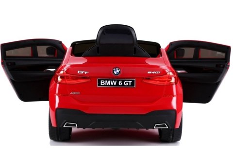 Pojazd na Akumulator BMW 6 GT Czerwone LEAN CARS Pojazd na Akumulator BMW 6 GT Czerwone LEAN CARS