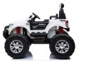 Pojazd na Akumulator Ford Ranger Monster LCD Biały LEAN CARS Pojazd na Akumulator Ford Ranger Monster LCD Biały LEAN CARS