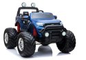 Pojazd na Akumulator Ford Ranger Monster Niebieski Lakierowany LCD LEAN CARS Pojazd na Akumulator Ford Ranger Monster Niebieski Lakierowany LCD LEAN CARS