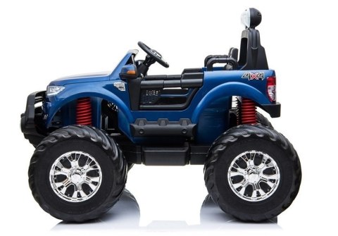 Pojazd na Akumulator Ford Ranger Monster Niebieski Lakierowany LCD LEAN CARS Pojazd na Akumulator Ford Ranger Monster Niebieski Lakierowany LCD LEAN CARS