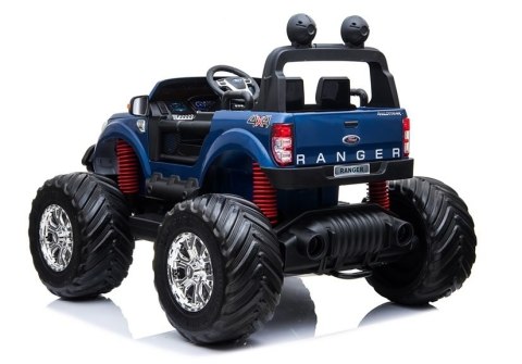 Pojazd na Akumulator Ford Ranger Monster Niebieski Lakierowany LCD LEAN CARS Pojazd na Akumulator Ford Ranger Monster Niebieski Lakierowany LCD LEAN CARS
