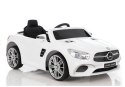 Pojazd na Akumulator Mercedes SL400 Biały LEAN CARS Pojazd na Akumulator Mercedes SL400 Biały LEAN CARS