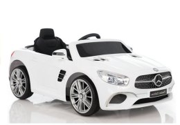 Pojazd na Akumulator Mercedes SL400 Biały LEAN CARS