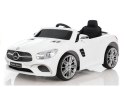 Pojazd na Akumulator Mercedes SL400 Biały LEAN CARS Pojazd na Akumulator Mercedes SL400 Biały LEAN CARS