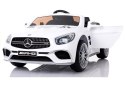 Pojazd na Akumulator Mercedes SL65 LCD Biały LEAN CARS Pojazd na Akumulator Mercedes SL65 LCD Biały LEAN CARS