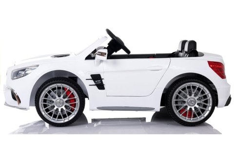 Pojazd na Akumulator Mercedes SL65 LCD Biały LEAN CARS Pojazd na Akumulator Mercedes SL65 LCD Biały LEAN CARS