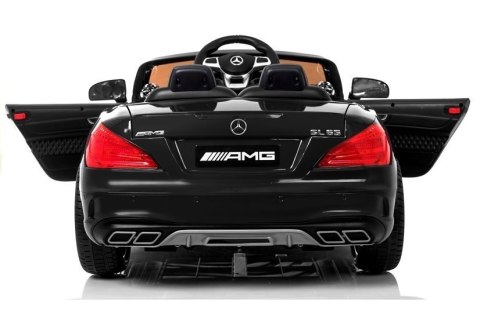 Pojazd na Akumulator Mercedes SL65 LCD Czarny LEAN CARS Pojazd na Akumulator Mercedes SL65 LCD Czarny LEAN CARS
