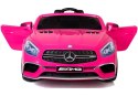 Pojazd na Akumulator Mercedes SL65 LCD Różowy LEAN CARS