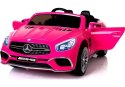 Pojazd na Akumulator Mercedes SL65 LCD Różowy LEAN CARS
