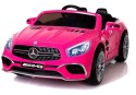 Pojazd na Akumulator Mercedes SL65 LCD Różowy LEAN CARS