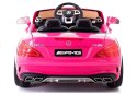Pojazd na Akumulator Mercedes SL65 LCD Różowy LEAN CARS